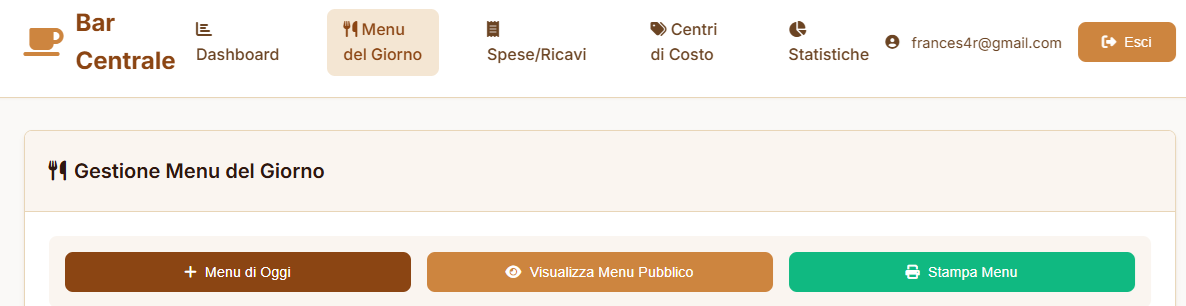 Bar Centrale Screenshot 4