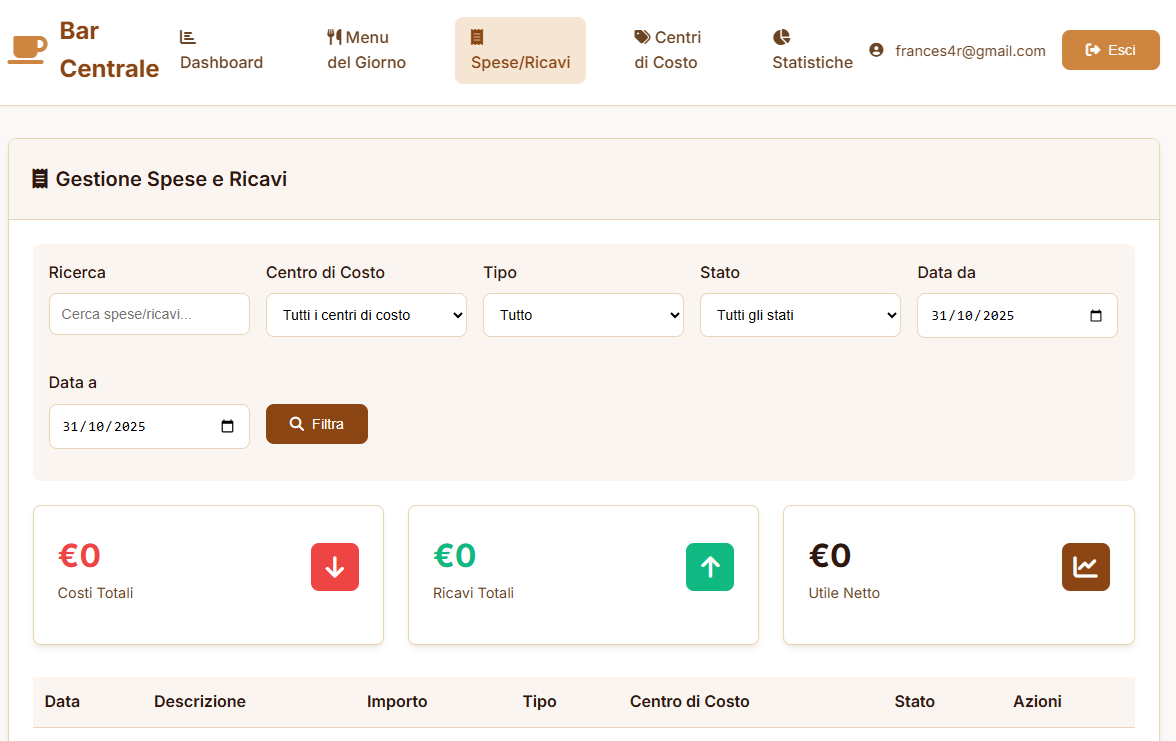 Bar Centrale Screenshot 6