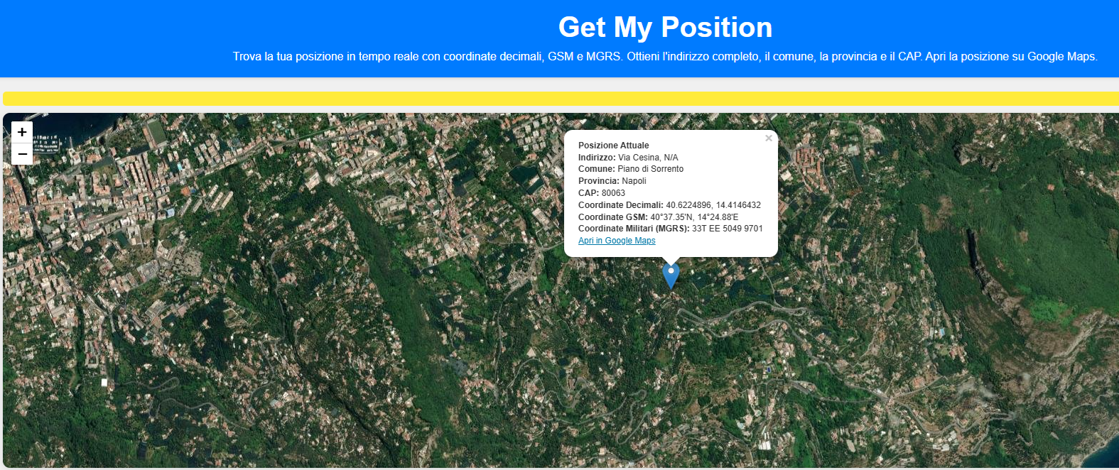 Find My Position Screenshot 1