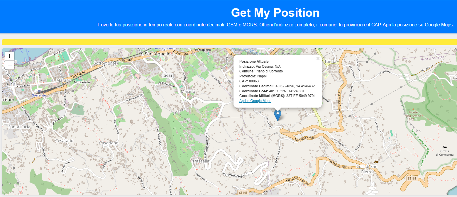 Find My Position Screenshot 2